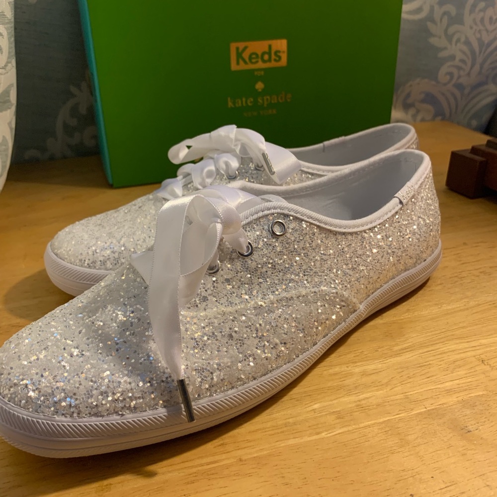 keds x kate spade champion glitter sneakers